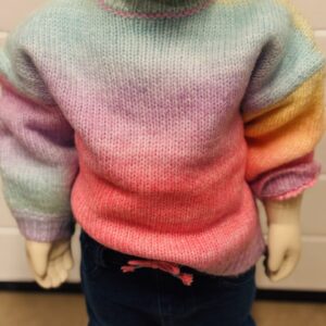 LS sweater knit-pink