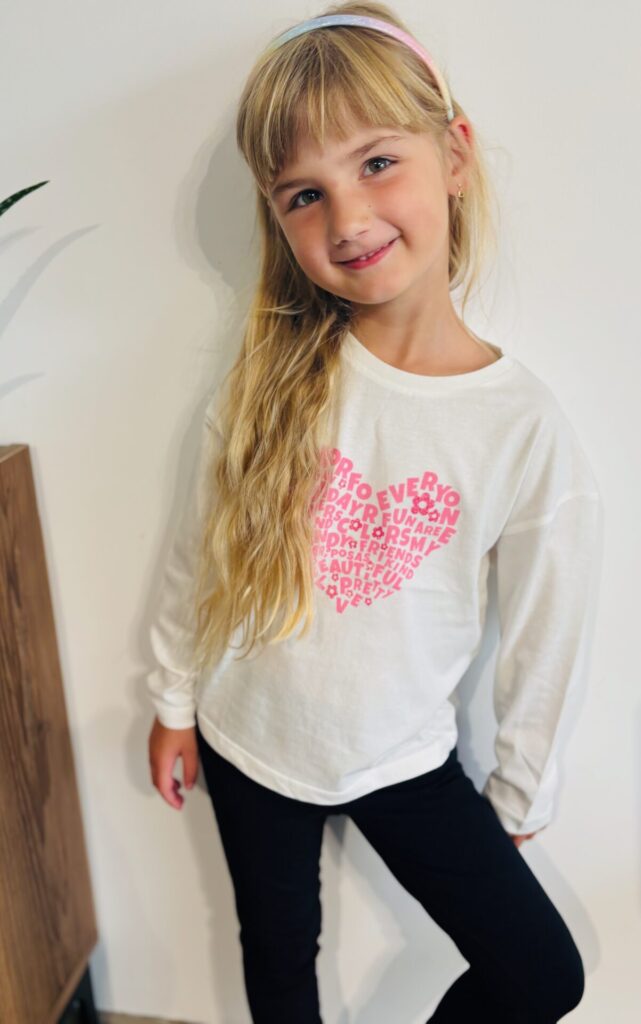 T-shirt jersey écru