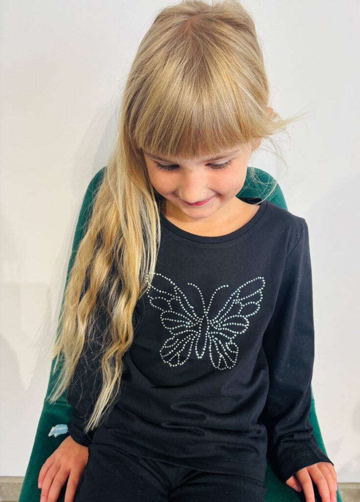 T-shirt jersey black