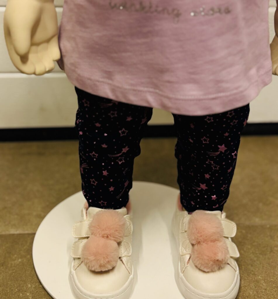 Legging fleece mauve