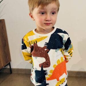 Sweater fleece écru.