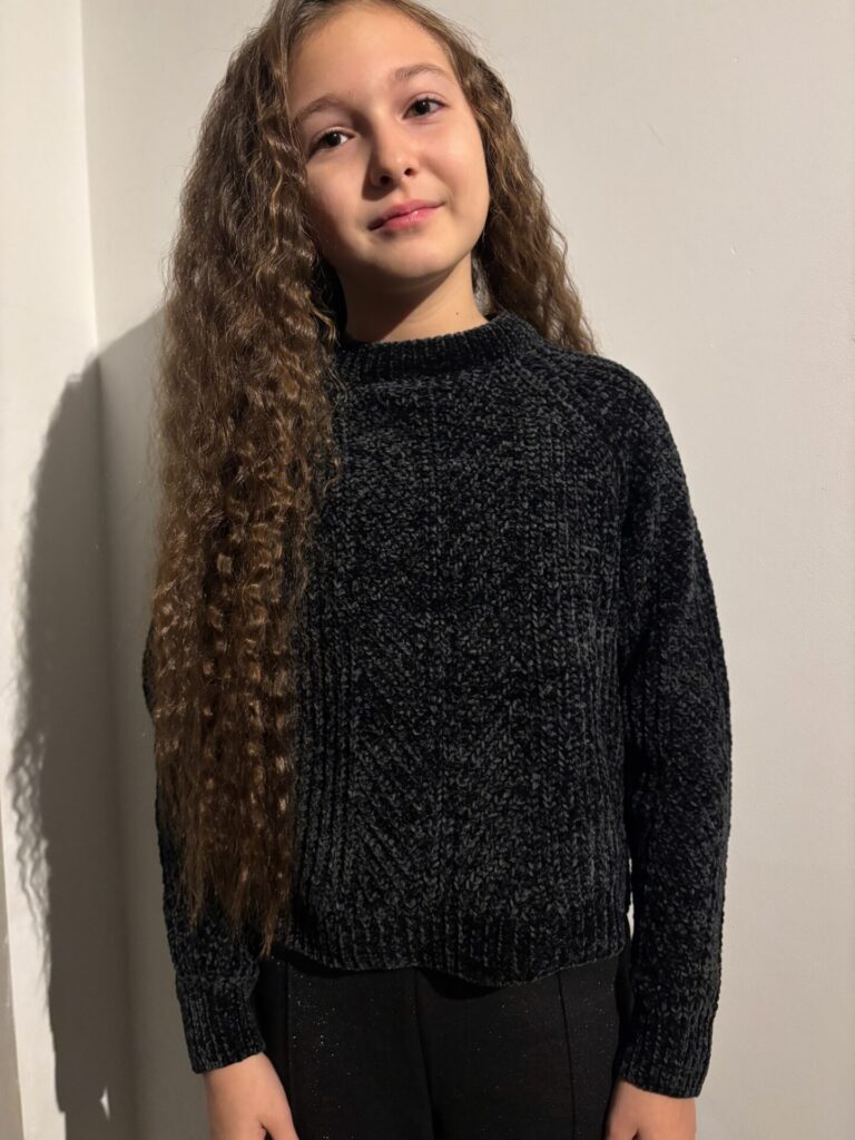 Sweater knit black