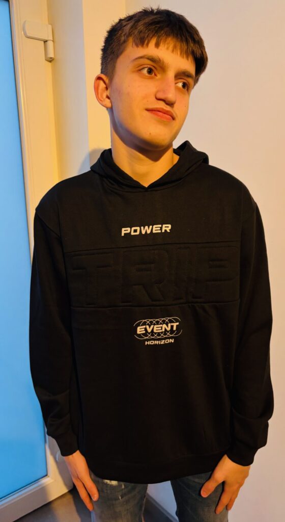 Sweat hoddie fleece black