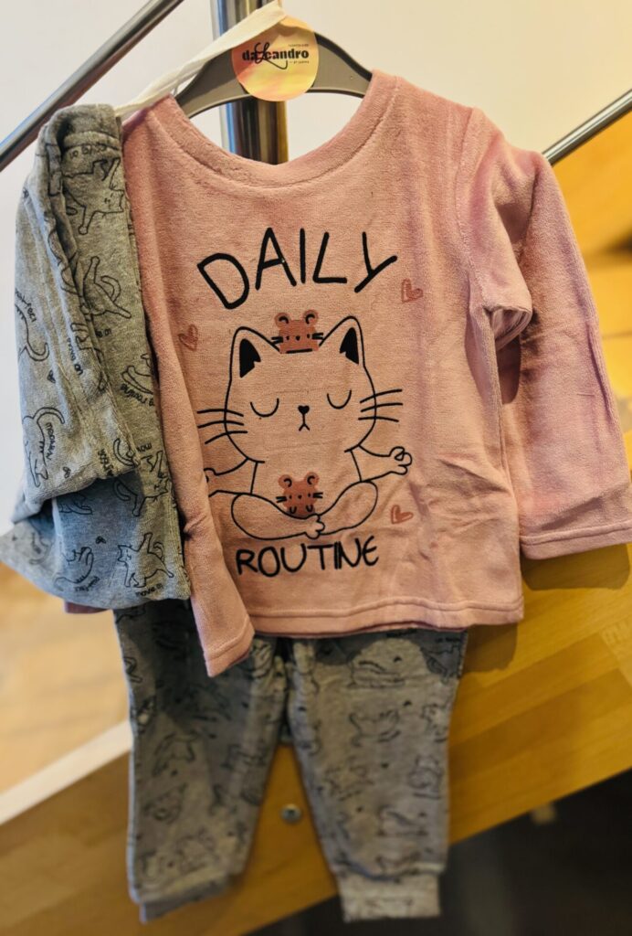 Pyjama velvet pink