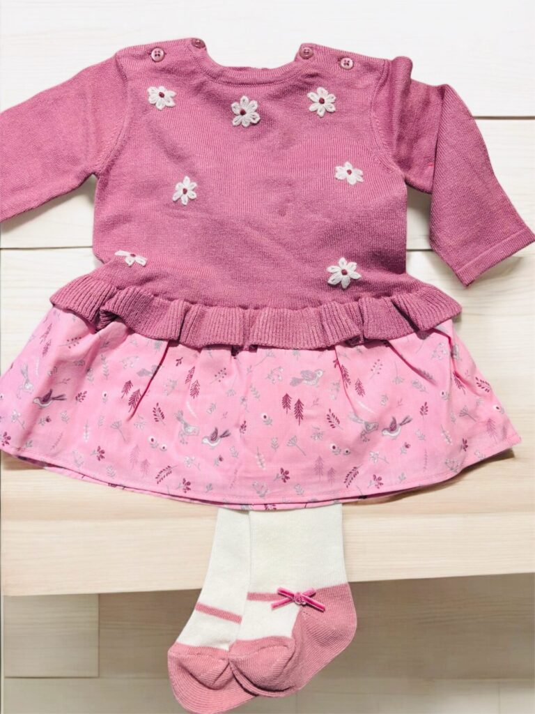 Set dress mauve