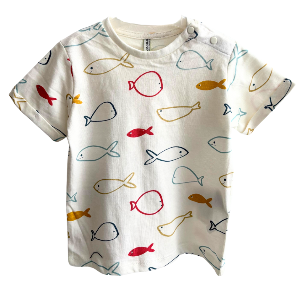 T shirt jersey écru.
