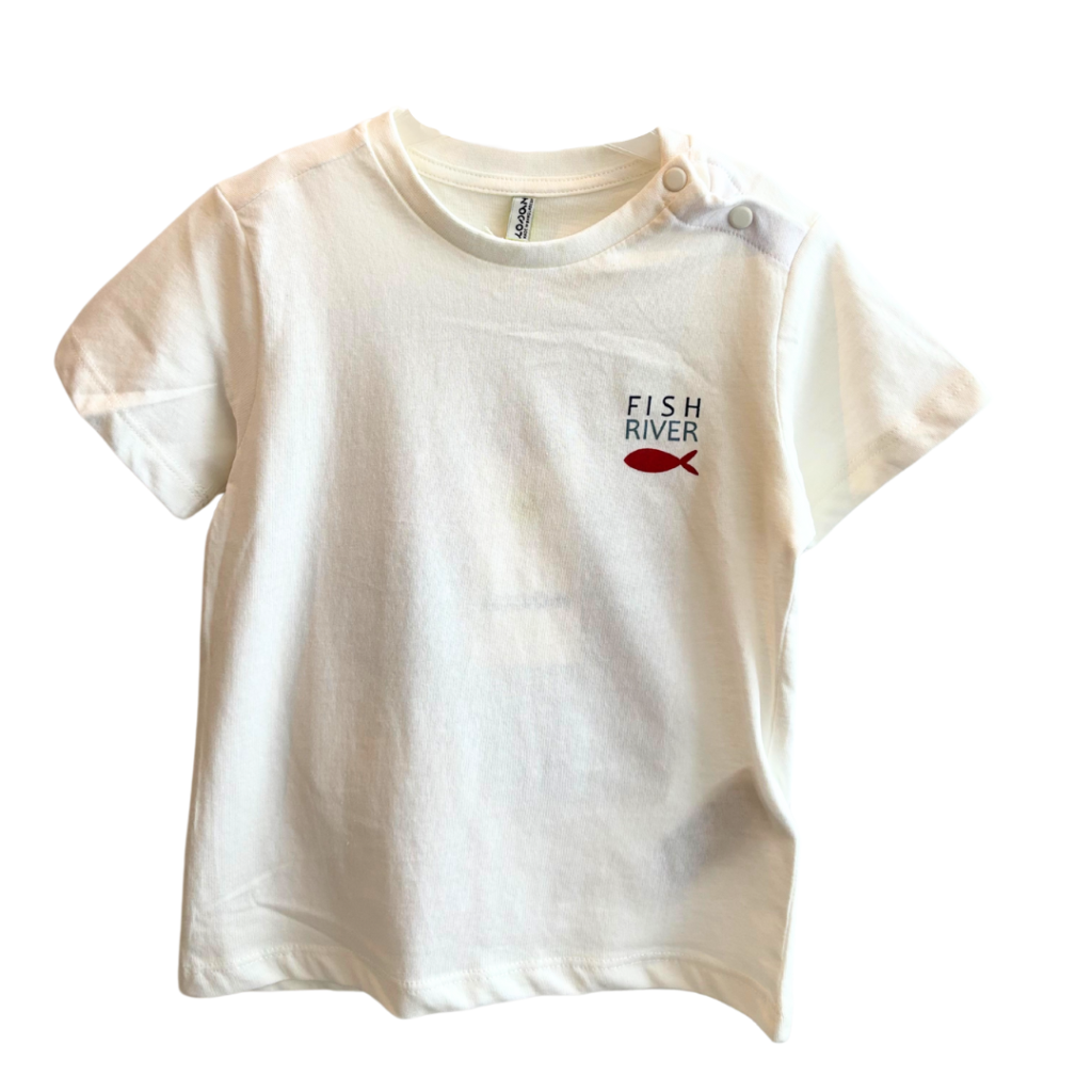 T shirt jersey écru.