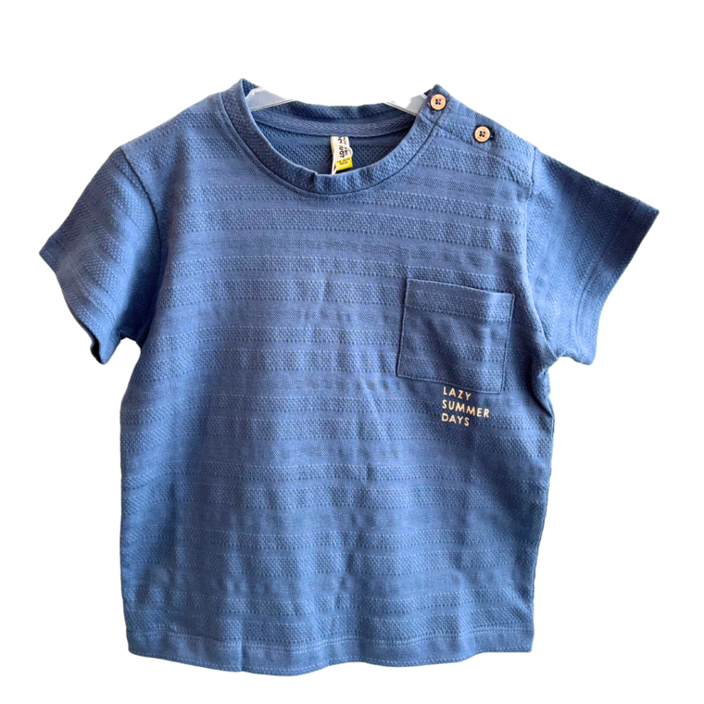 T shirt jersey blue.