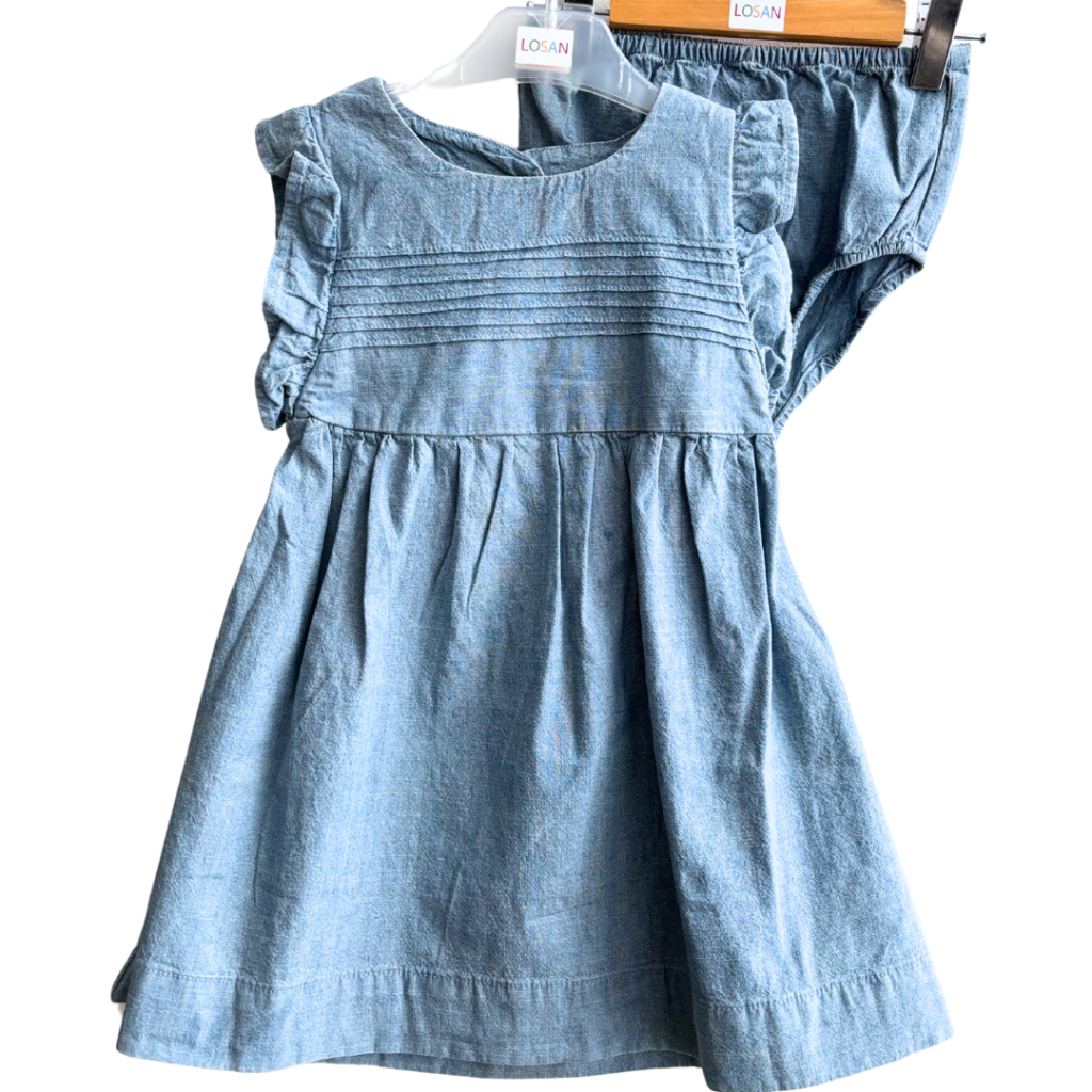 Dress denim blue.