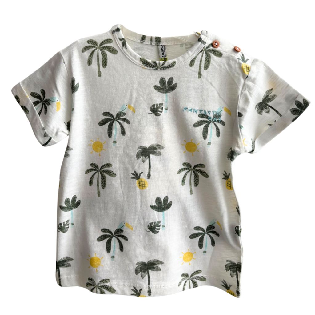 T shirt jersey écru.