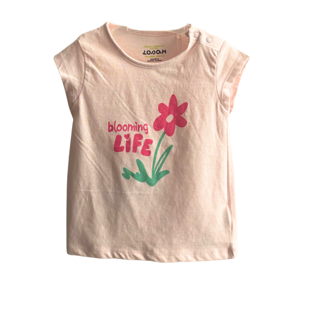 T shirt jersey light pink.