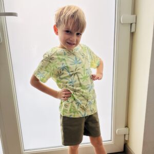 T shirt jersey green.