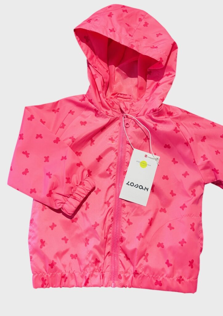Parka nylon rose fuchsia