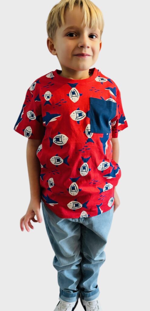 T shirt jersey red.