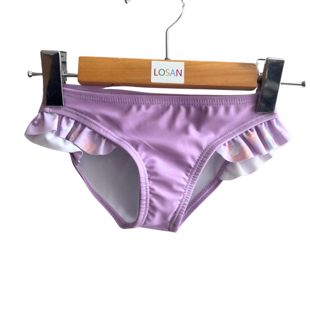 Bikini lycra mauve.