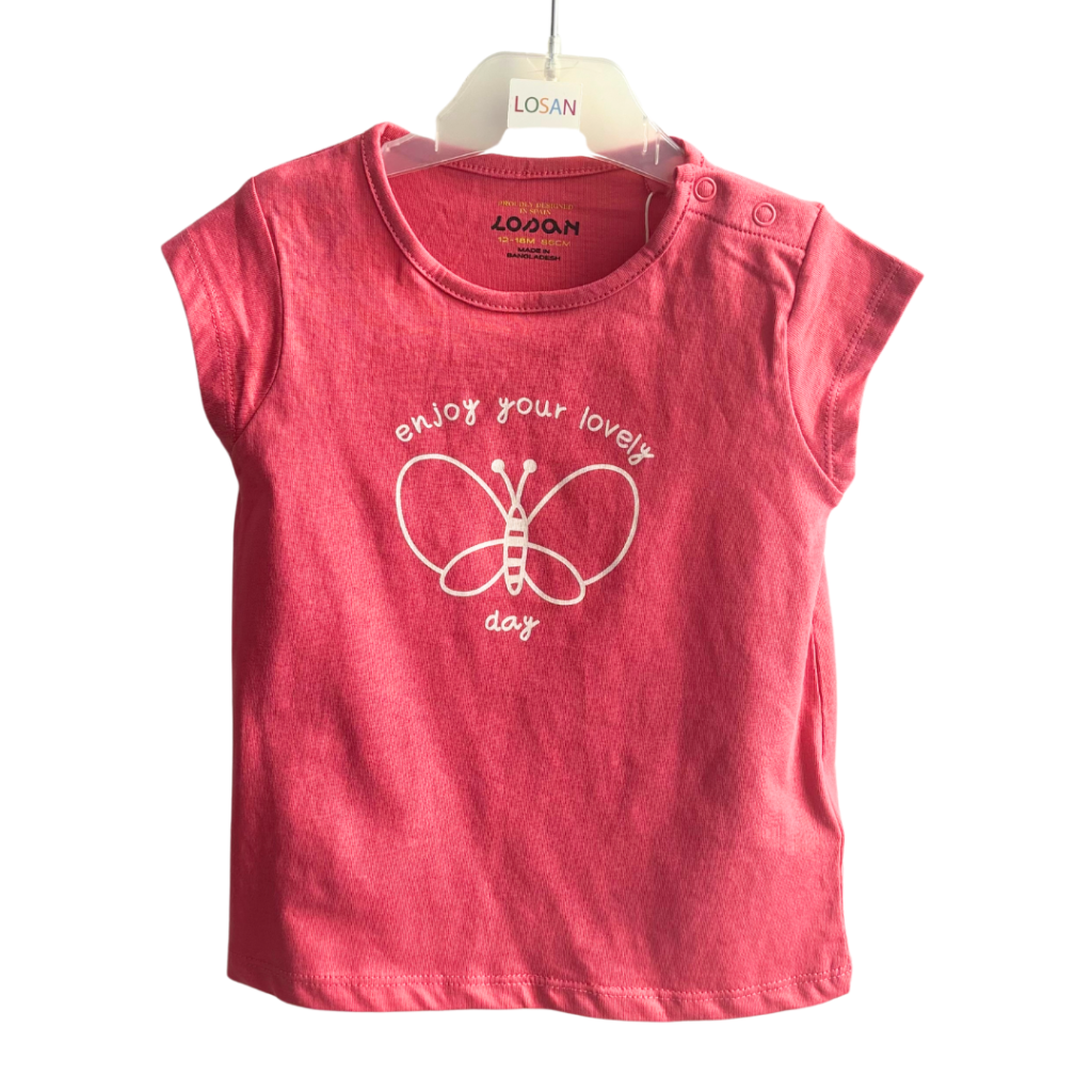 T shirt jersey fuchsia.