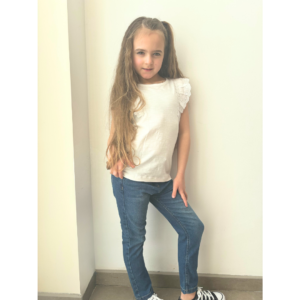 T shirt jersey white.