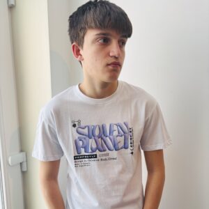 T shirt jersey white.